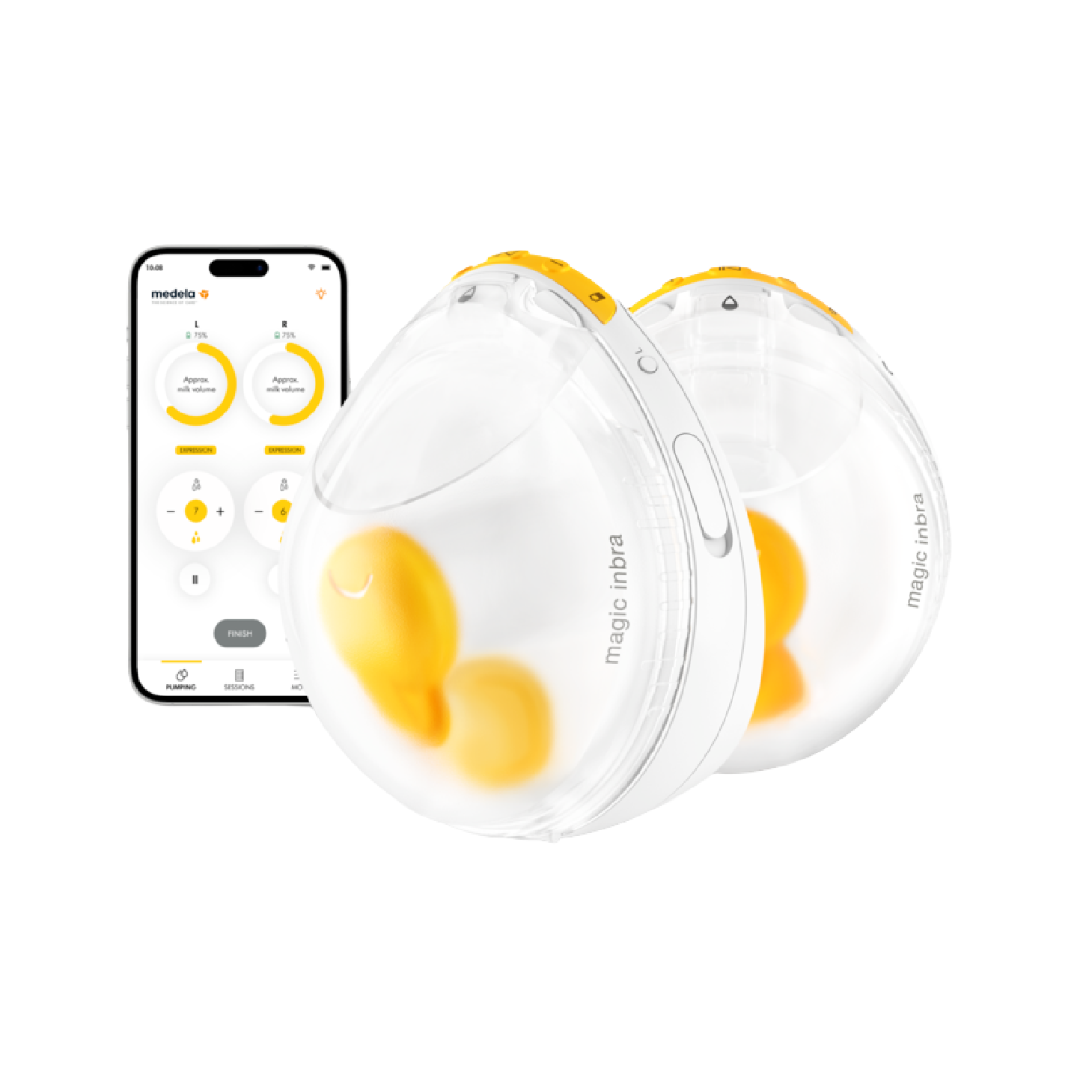 Medela Magic InBra Extrator de Leite Dupla
