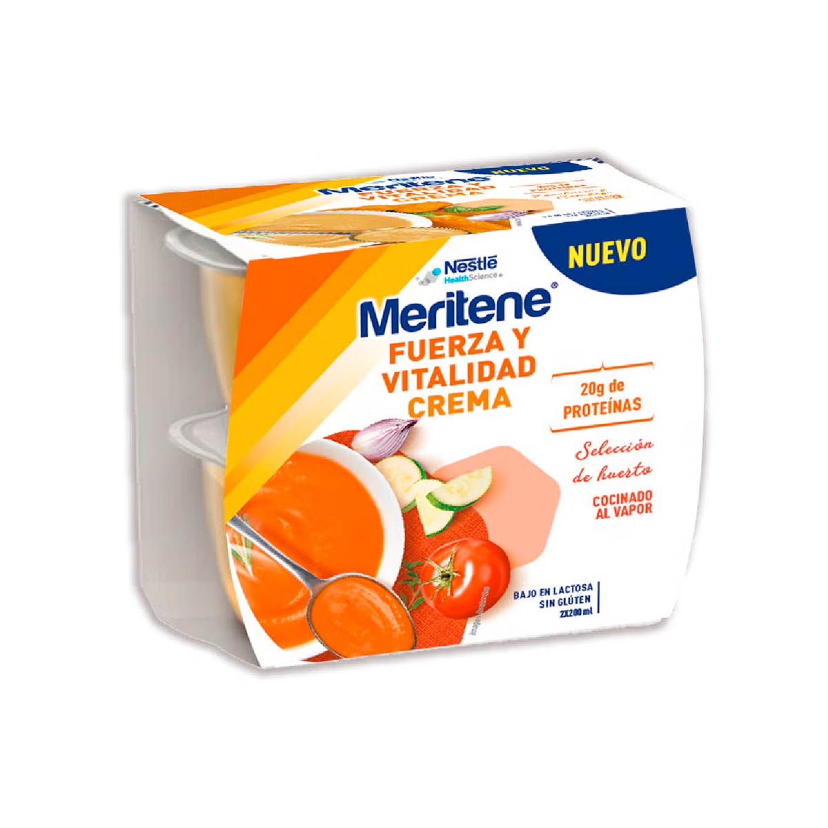 Meritene Força Vital Puré Seleção da Horta 200ml x2