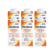 Meritene Força Vitalidade Drink Baunilha 180ml x6