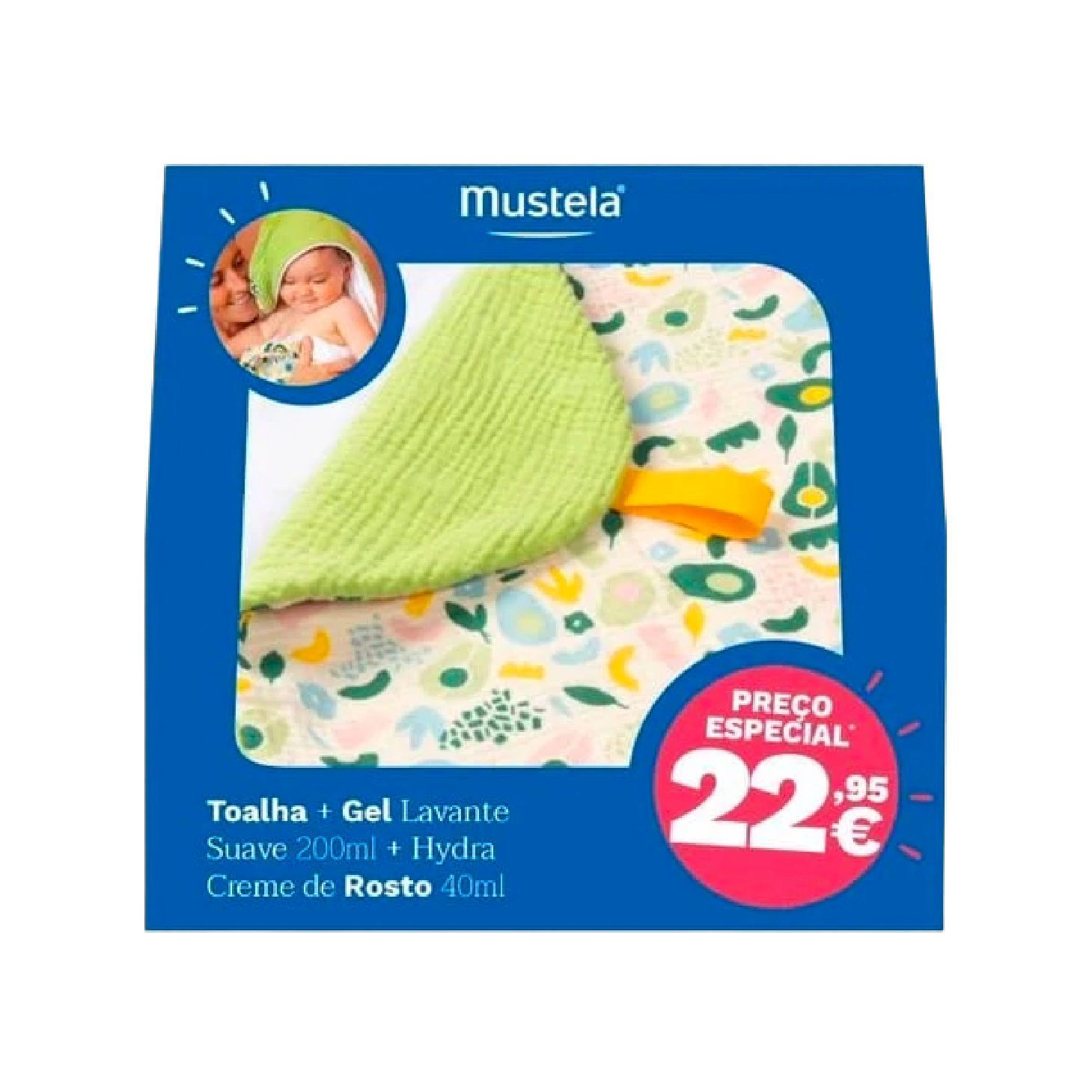 Mustela Kit Toalha Festa do Bebé