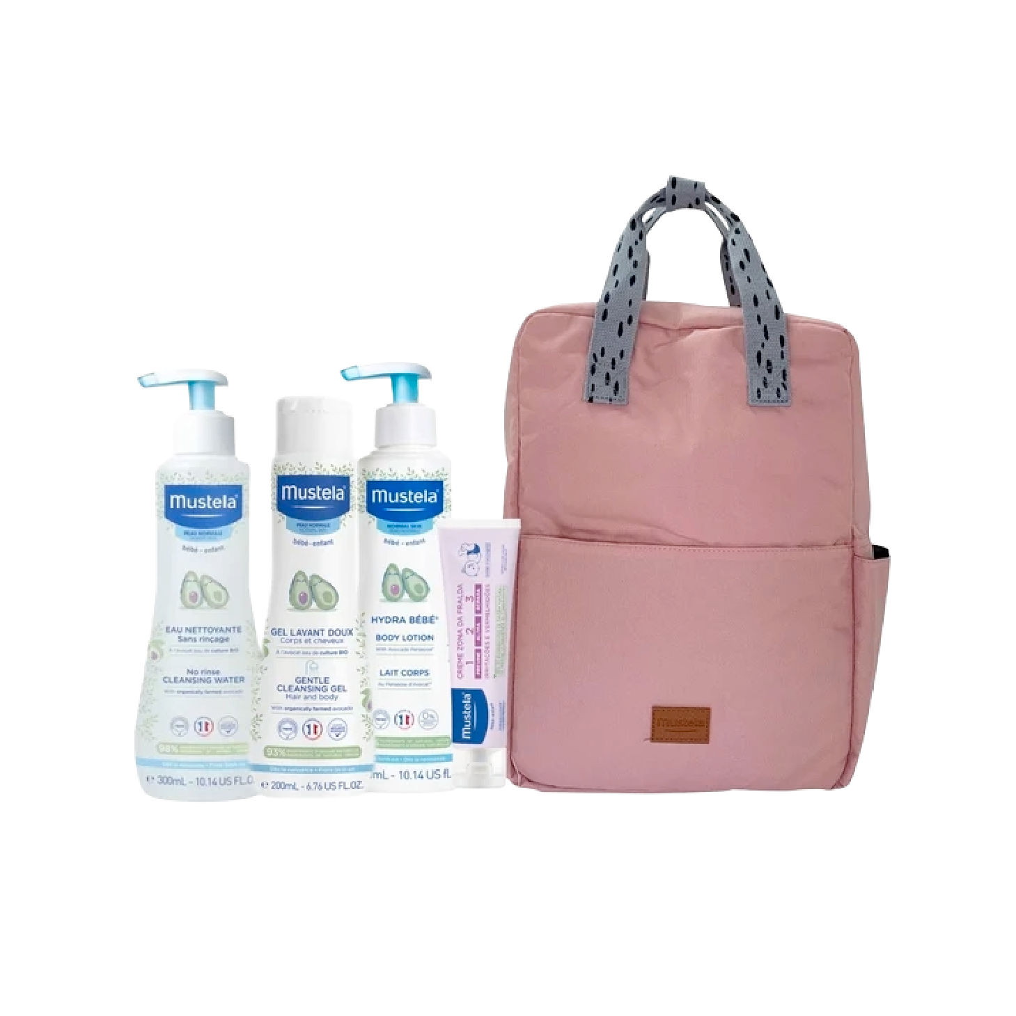 Bolso de maternidad Mustela Edición Limitada Rosa