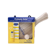 Mustela Pack Leite Solar SPF50+ 100ml +Stick SPF50+ + Raquetes