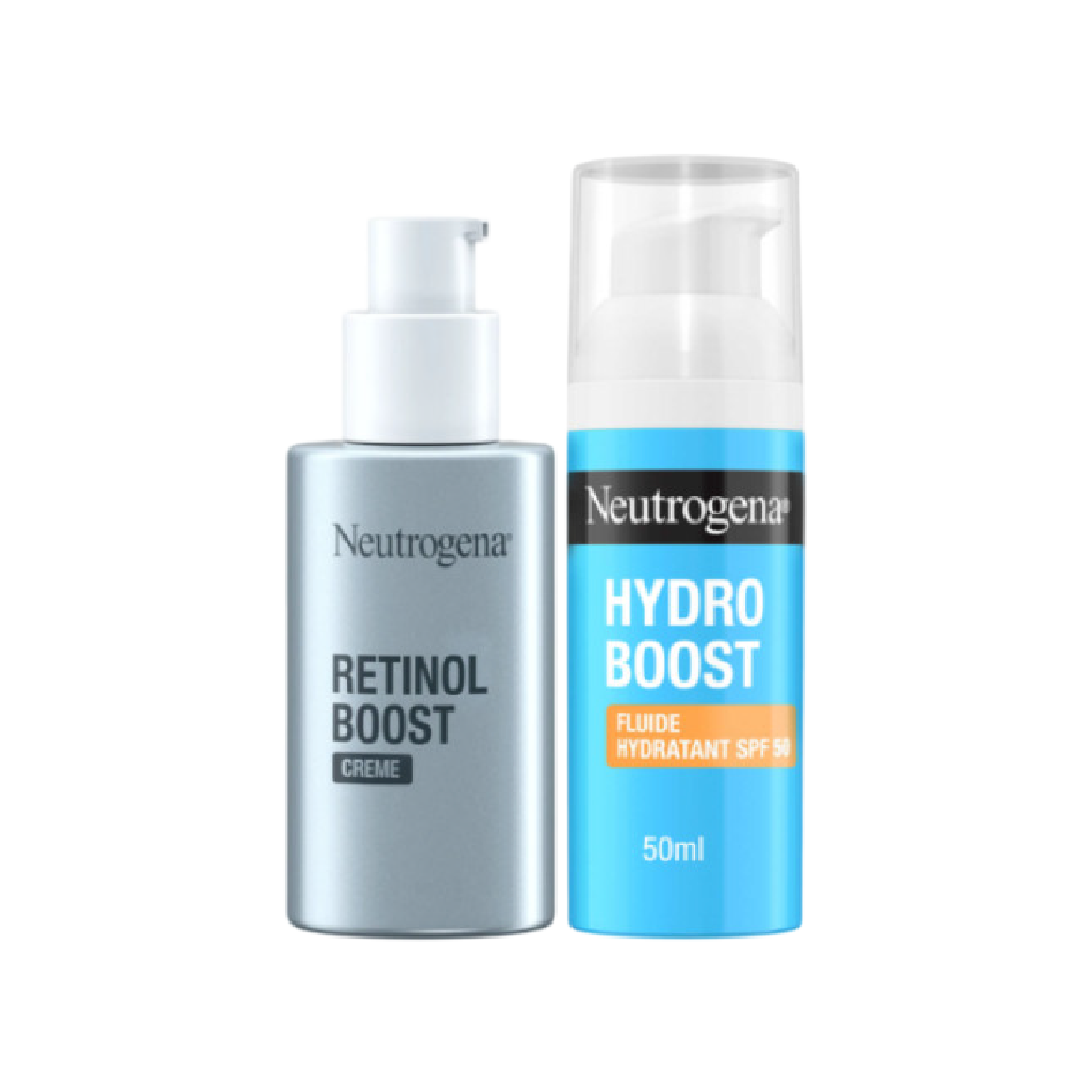 Neutrogena RetinBoost Creme +Hydro Boost Fluido