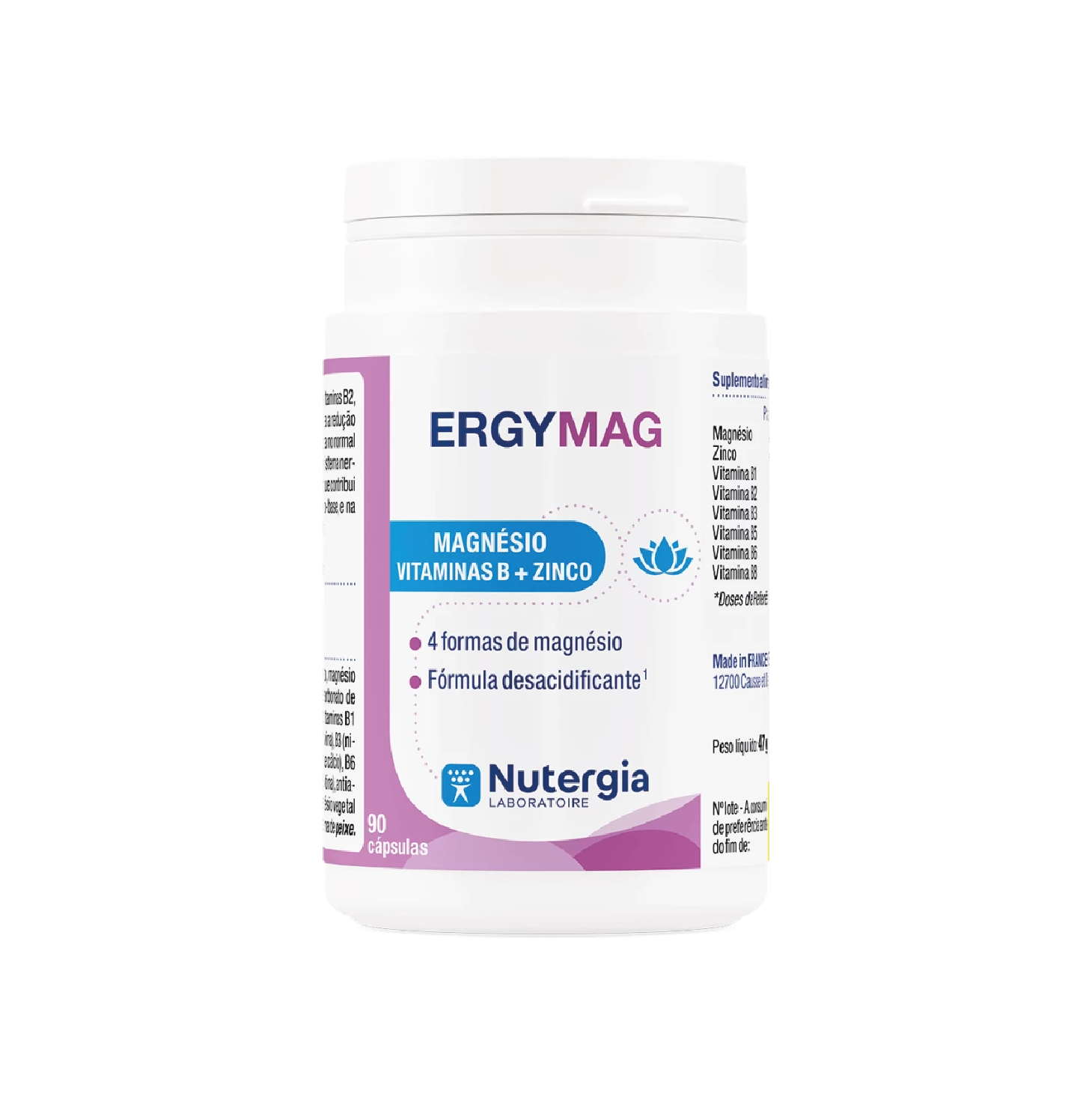 Nutergia Ergymag 90 Cápsulas