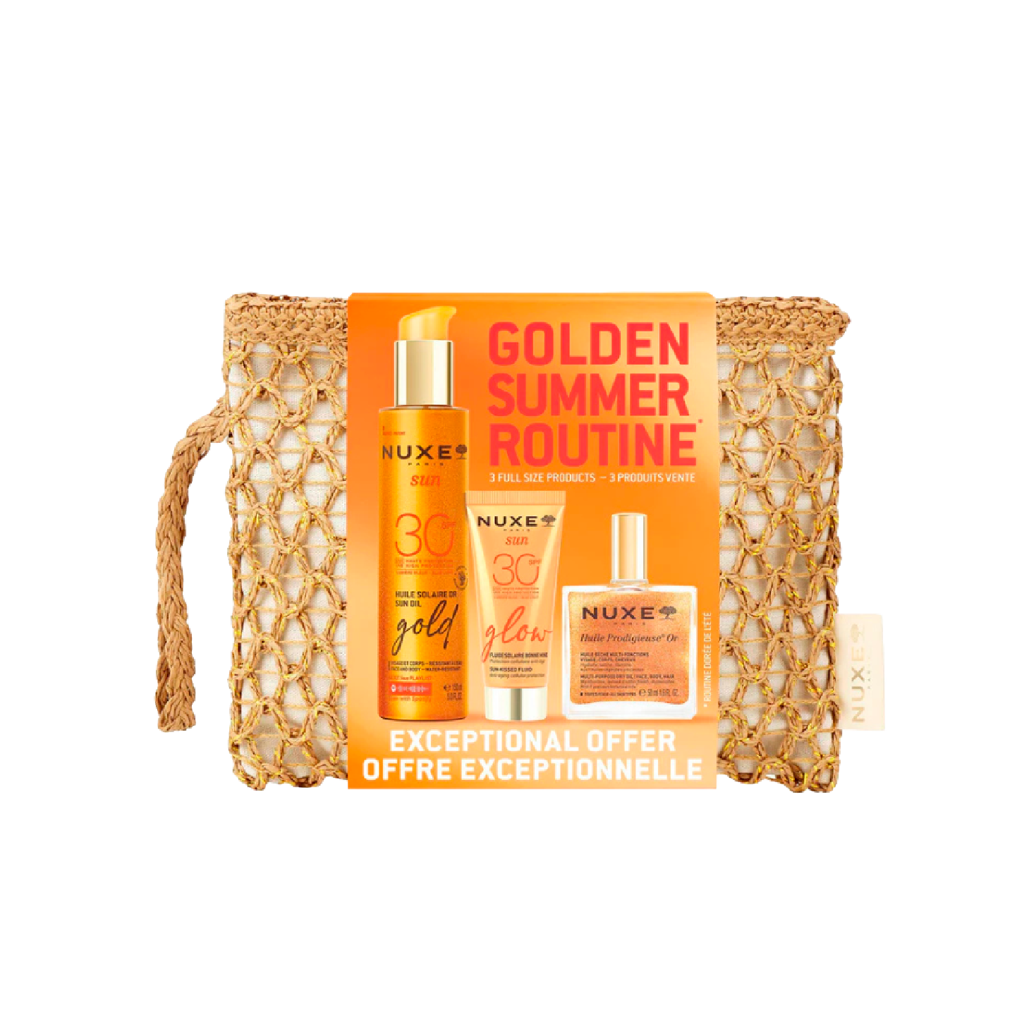 Nuxe Golden Summer Routine Bolsa'26