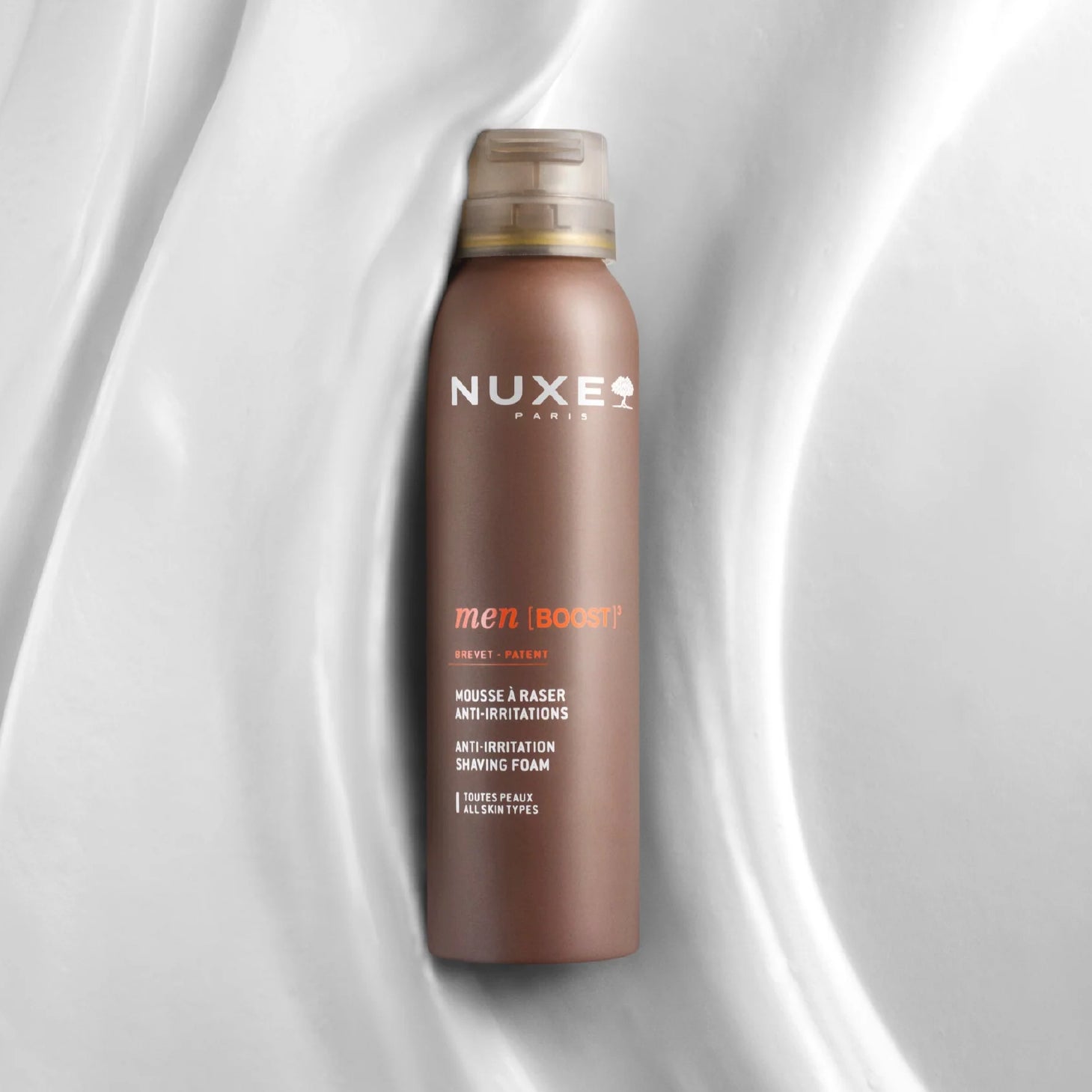 Nuxe Men Boost Espuma de Barbear Anti-Irritações 150ml