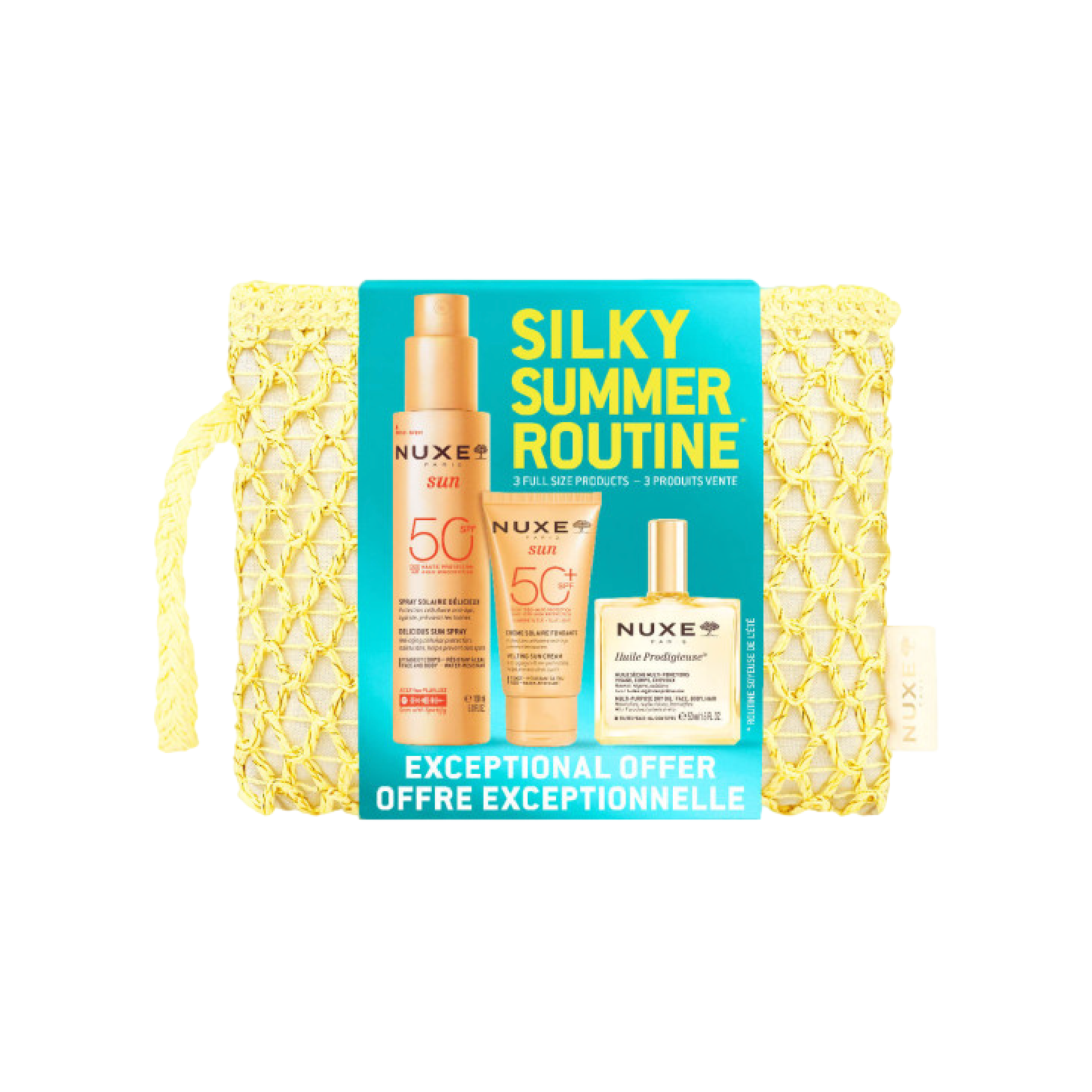 Nuxe Silky Summer Routine Bolsa 26