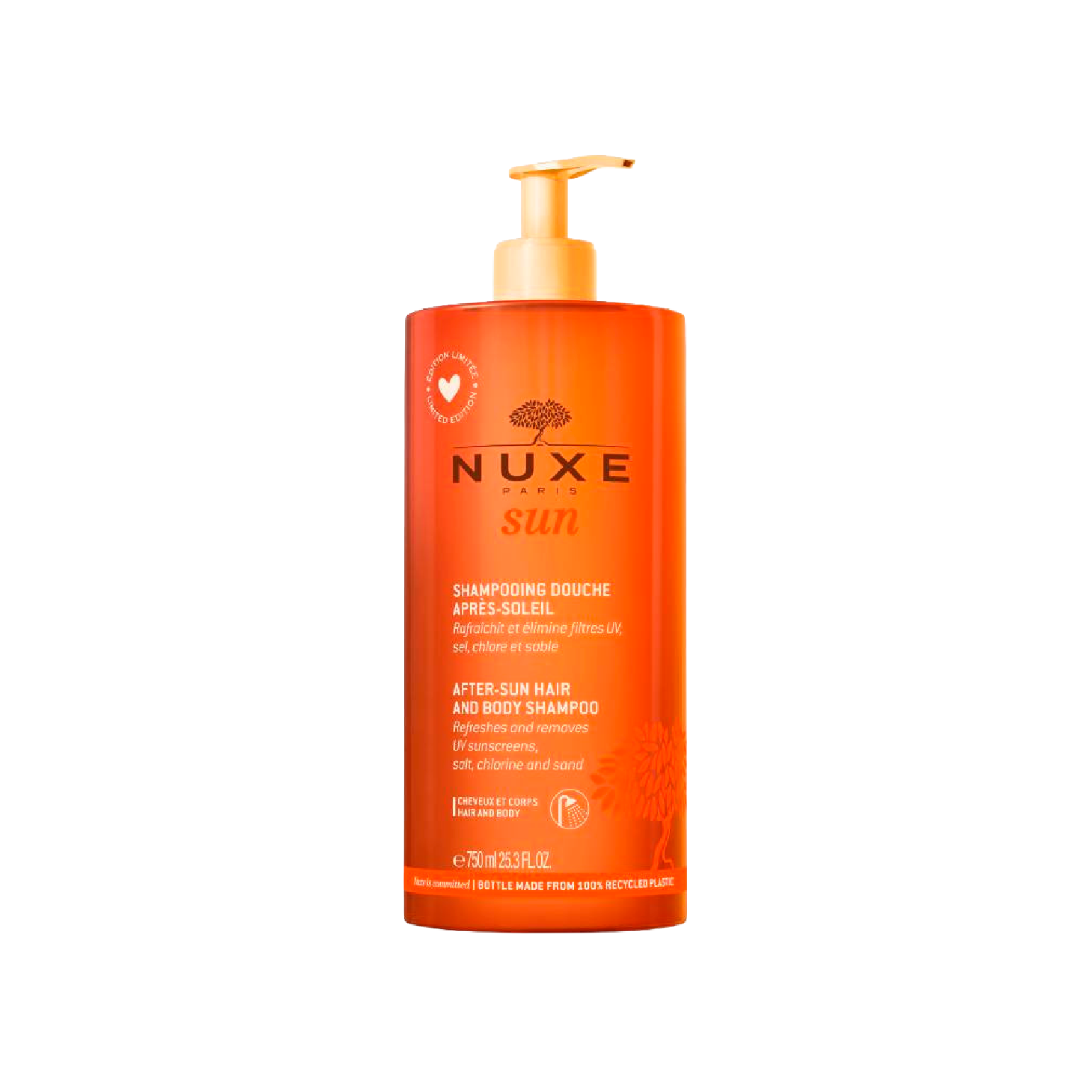 Nuxe Sun Champô e Gel Duche Pós-Solar 750ml