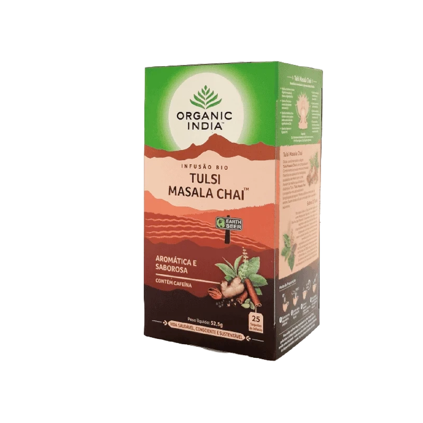 Organic India Tulsi Masala Chai 25 Saquetas