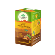 Tulsi, cúrcuma y jengibre de Organic India (25 sobres)