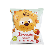 Papinhas da Xica Xi-Corações Morango 25g 9M+