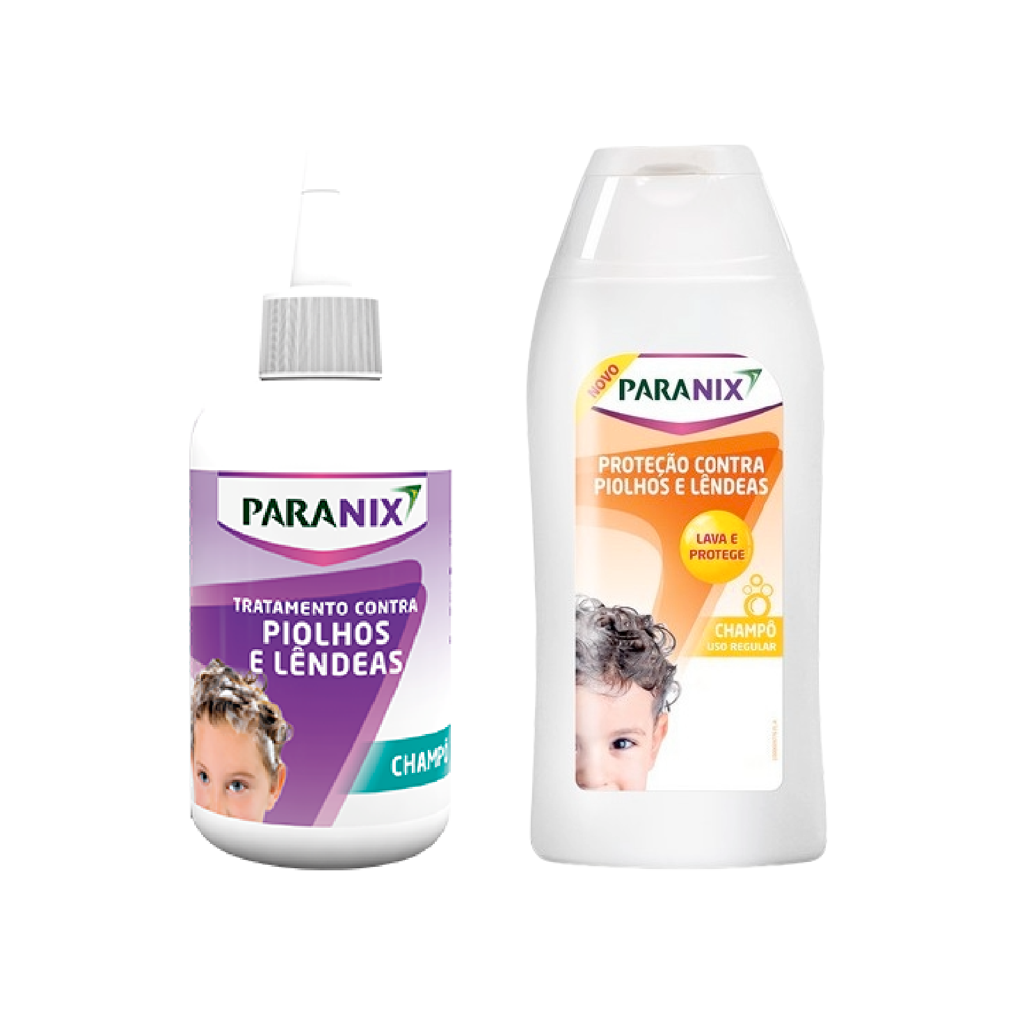 Paranix Champô Tratamento Piolhos 200ml + Champô Proteção 200ml