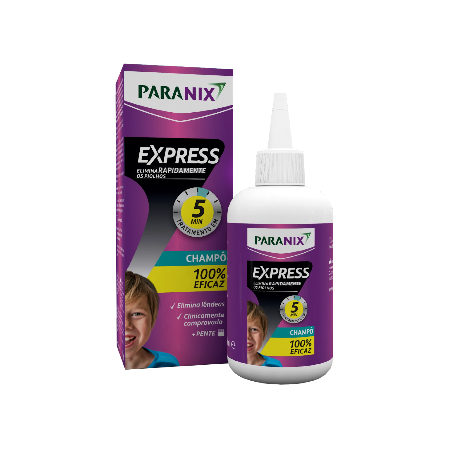 Paranix Express Champô Tratamento Piolhos 200ml