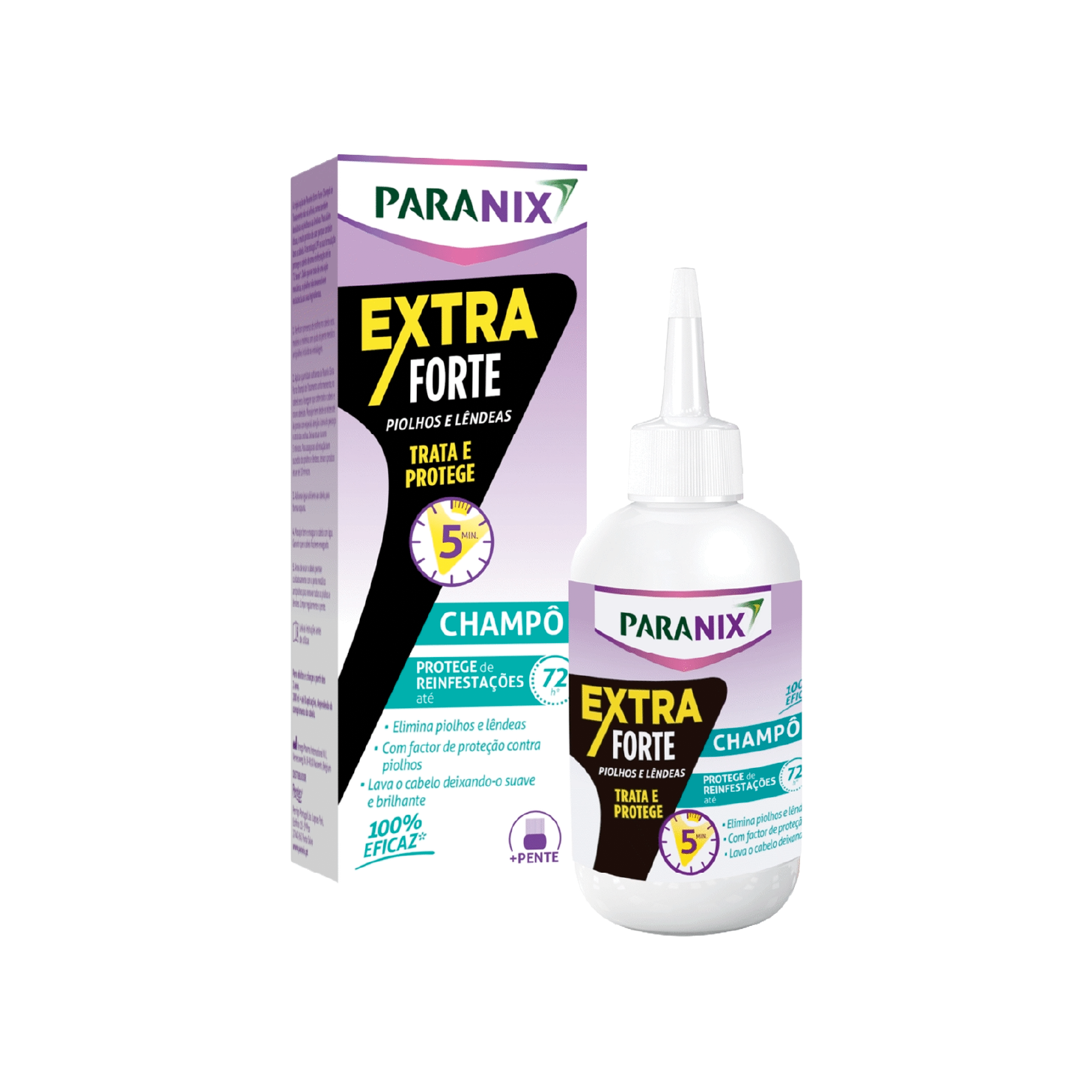 Paranix Extra Forte Champô Tratamento Piolhos 200ml