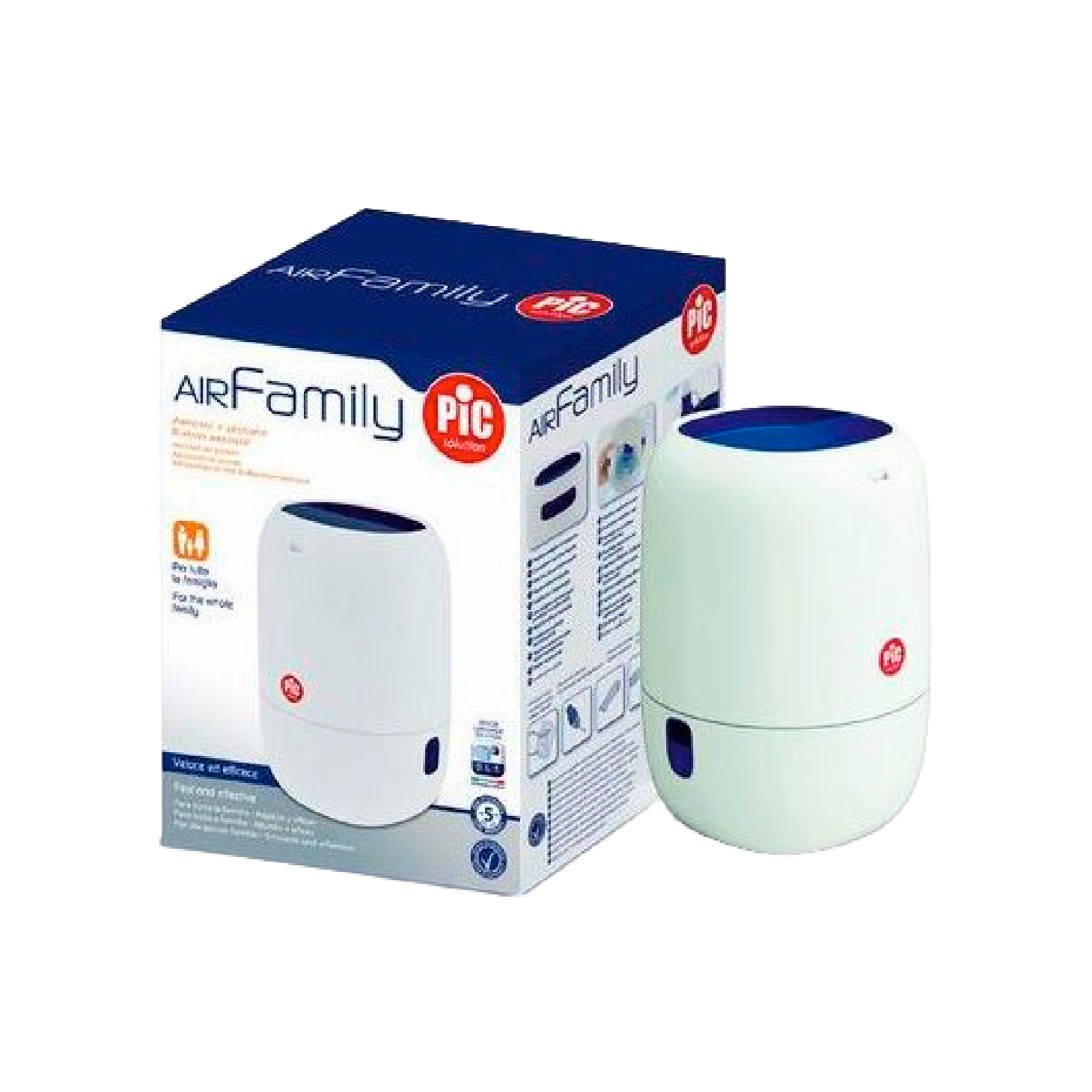 Pic Solution Air Family Evolution Nebulizador Pistão