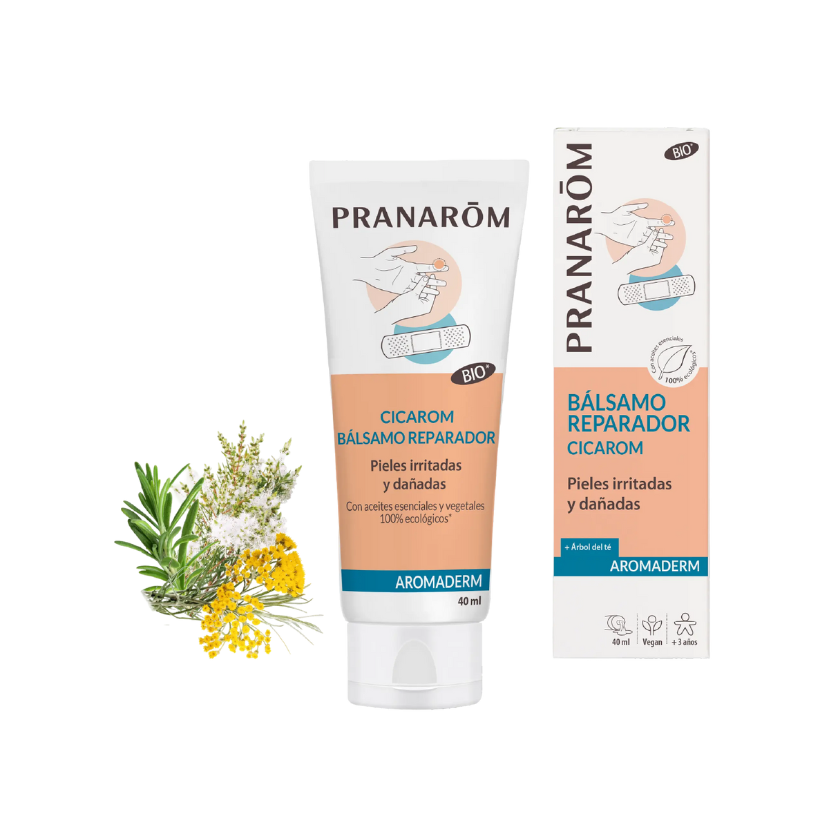 Pranarôm Aromaderm Cicarom Bálsamo Reparador 40ml