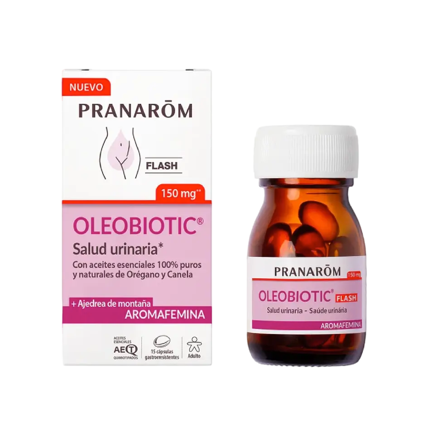 Pranarôm Aromafemina Oleobiótico Cápsulas x15