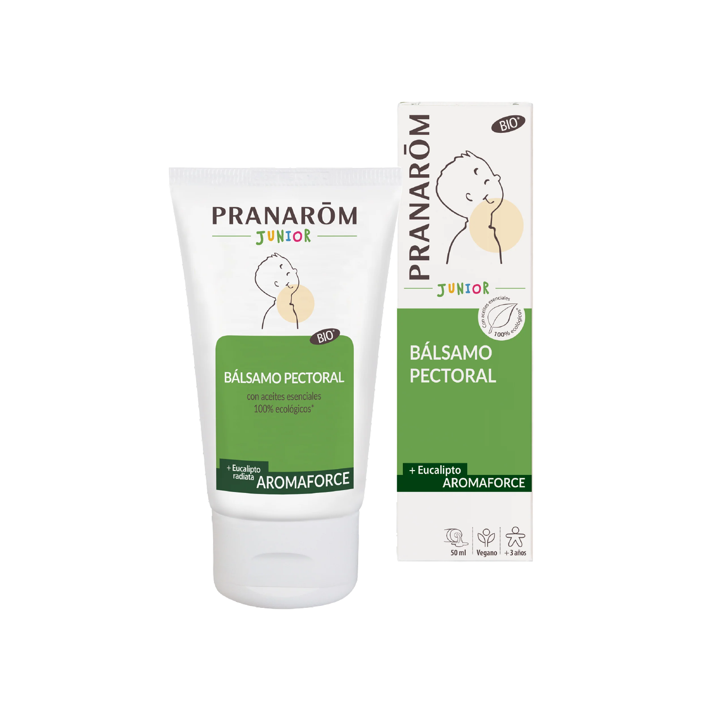 Pranarôm Aromaforce Bálsamo Peitoral Júnior 40ml