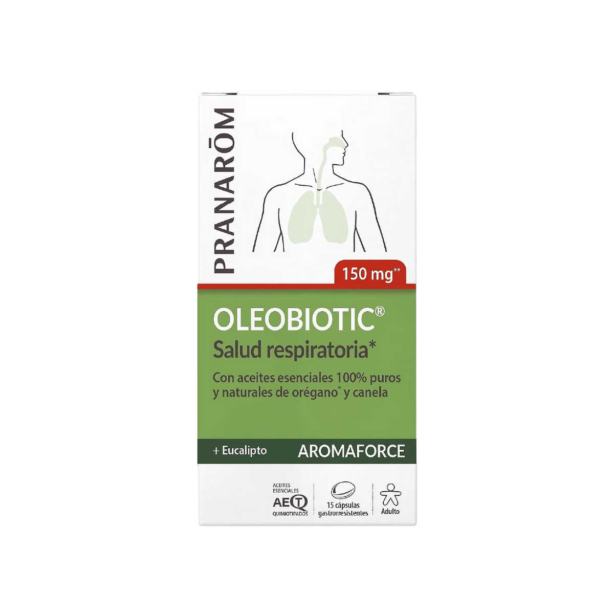 Pranarôm Aromaforce Oleobiotic x15 Cápsulas