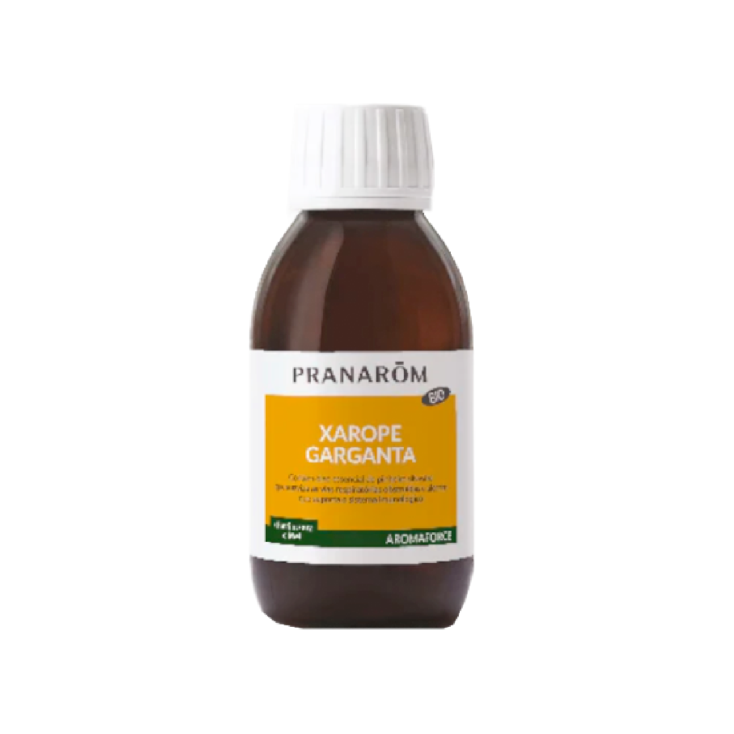 Jarabe para la garganta Pranarom Aromaforce Ravintsara y miel 150 ml