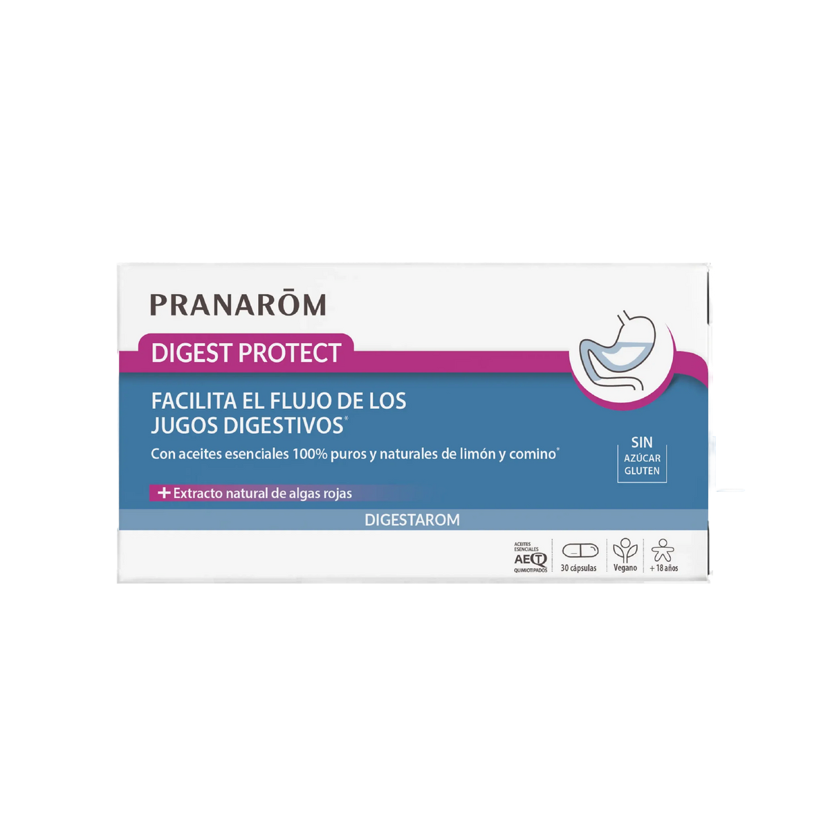 Pranarôm Digestarom Digest Protect x30 Cápsulas