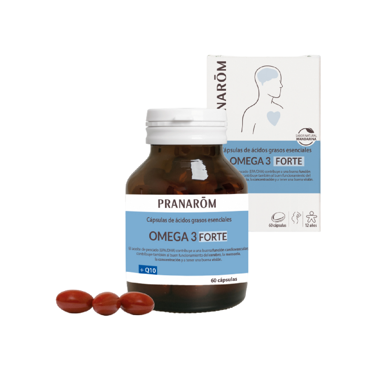 Pranarôm Ômega 3 Forte x60 Cápsulas