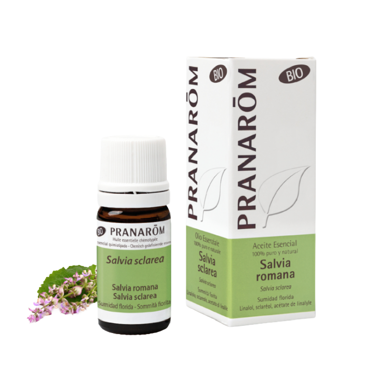 Pranarôm Óleo Essencial Salva 5ml