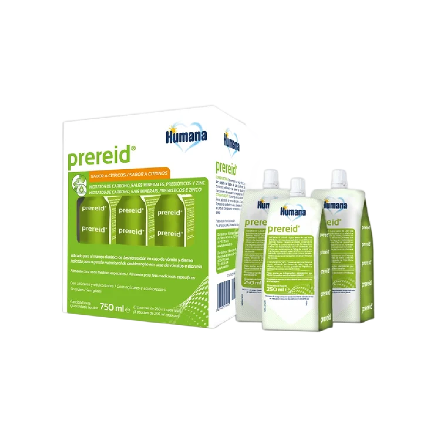 Solución oral Electrolit 250 ml x 3 frascos