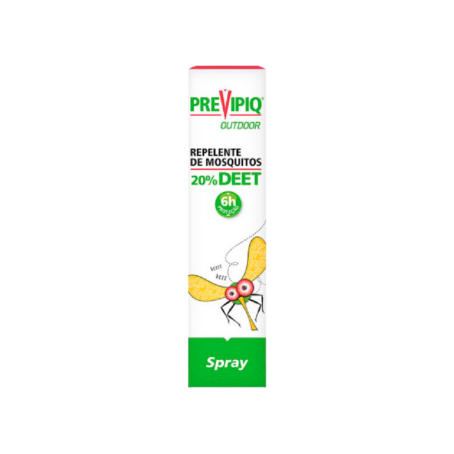 Previpiq Outdoor Spray Repelente de Mosquitos 20% Deet 75ml