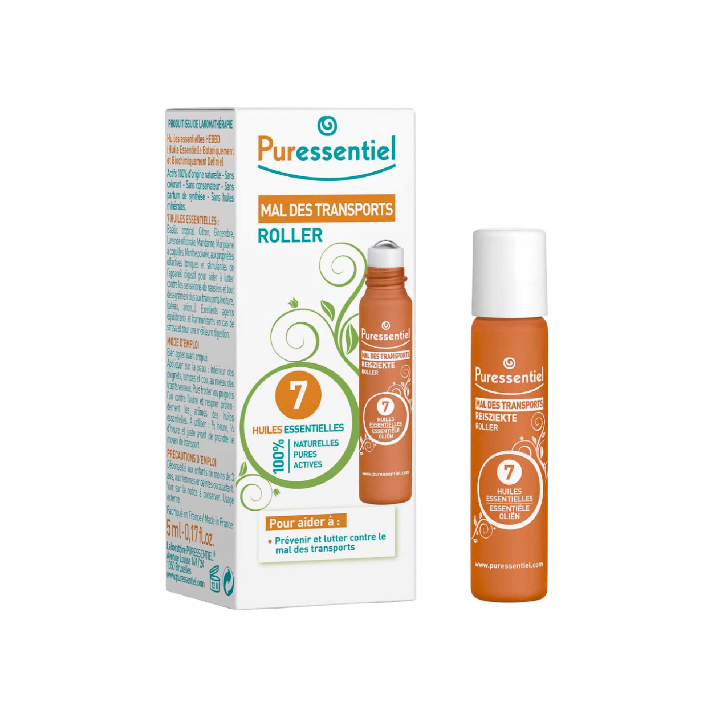 Puressentiel SOS Viagem Roll-On 5ml