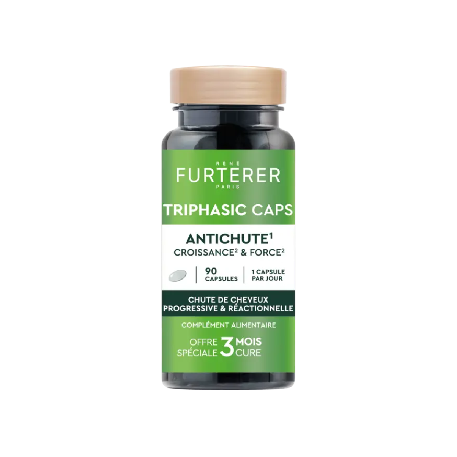 Rene Furterer Triphasic Caps Antiqueda 90 Cápsulas