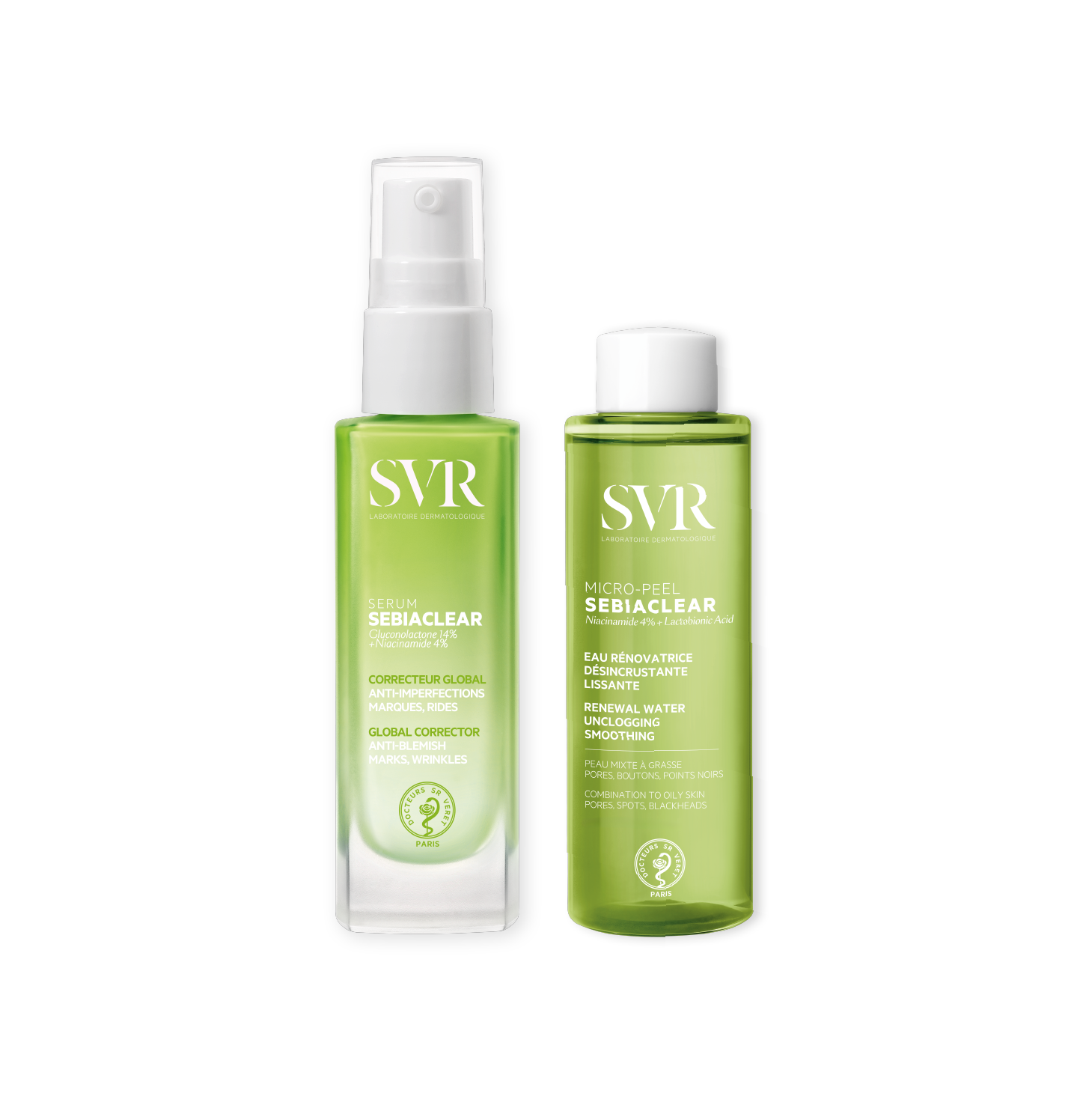 SVR Sebiaclear Sérum 30ml + Micro-Peel 30ml