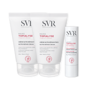 SVR Topialyse Creme de Mãos 50ml x 2 Unidades + Stick Labial 4g