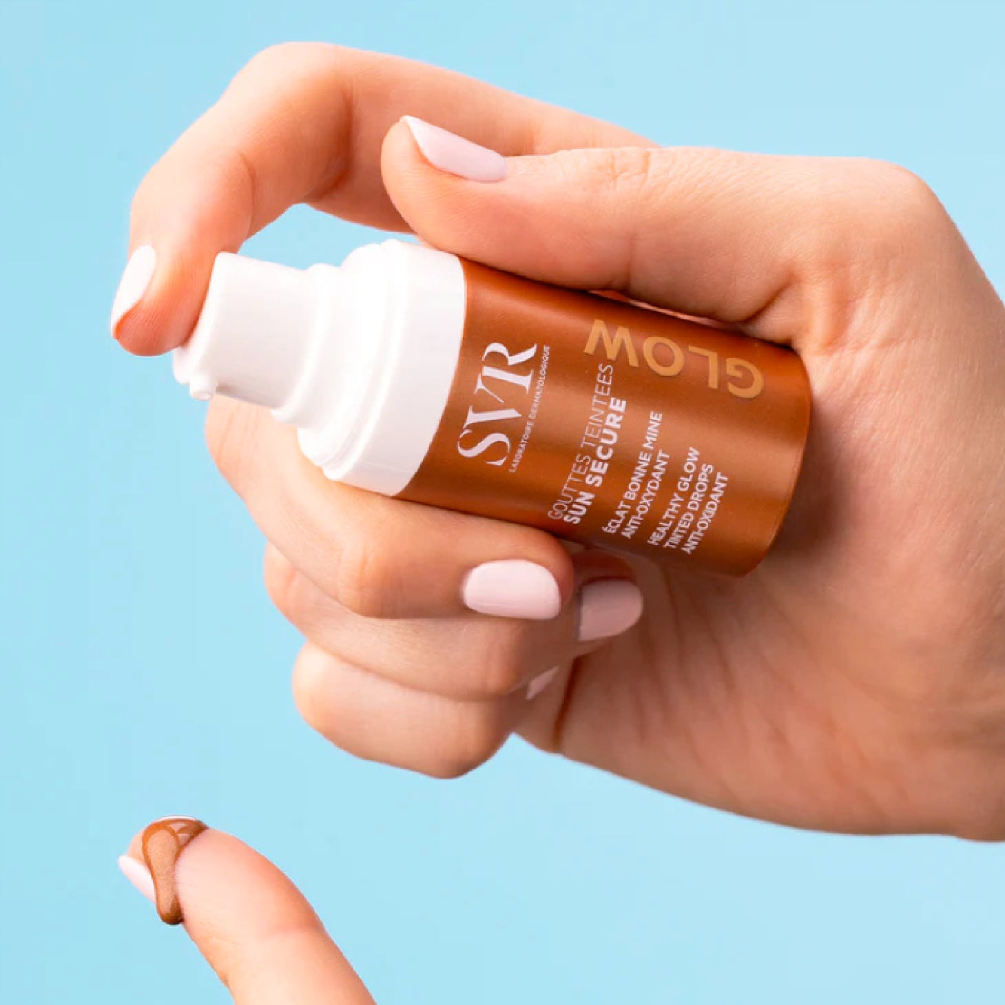 SVR Sun Secure Glow Gotas Iluminadoras Cor 15 ml