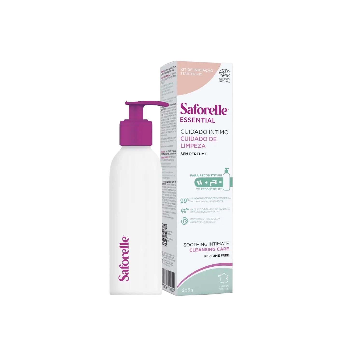 Saforelle Essential Kit 2 Barras + Frasco