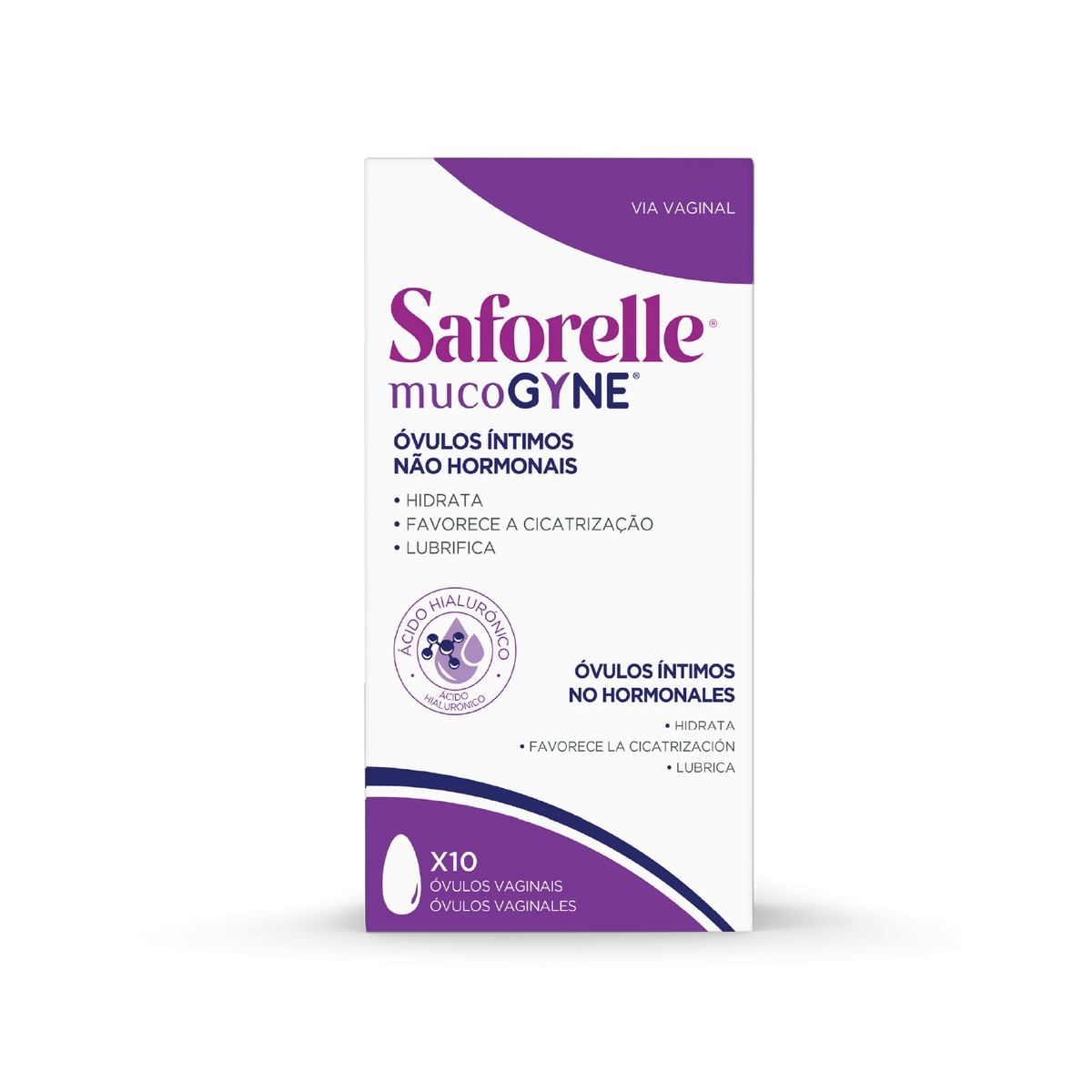 Saforelle Mucogyne Óvulos Vaginais x10