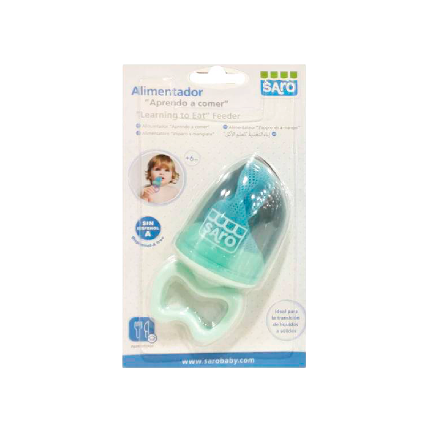 Saro Alimentador "Aprendo A Comer" 6m+