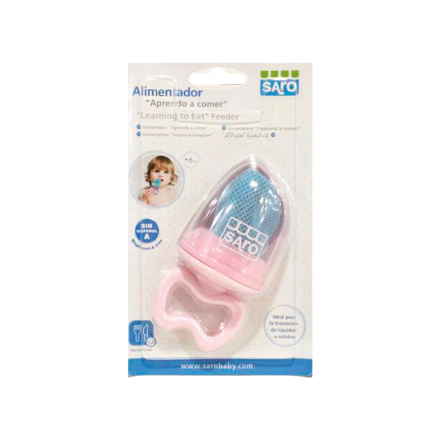 Saro Alimentador "Aprendo A Comer" 6m+