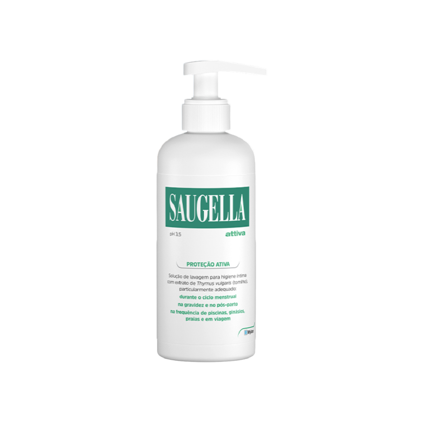 Saugella Attiva Solução de Lavagem com Doseador 250ml