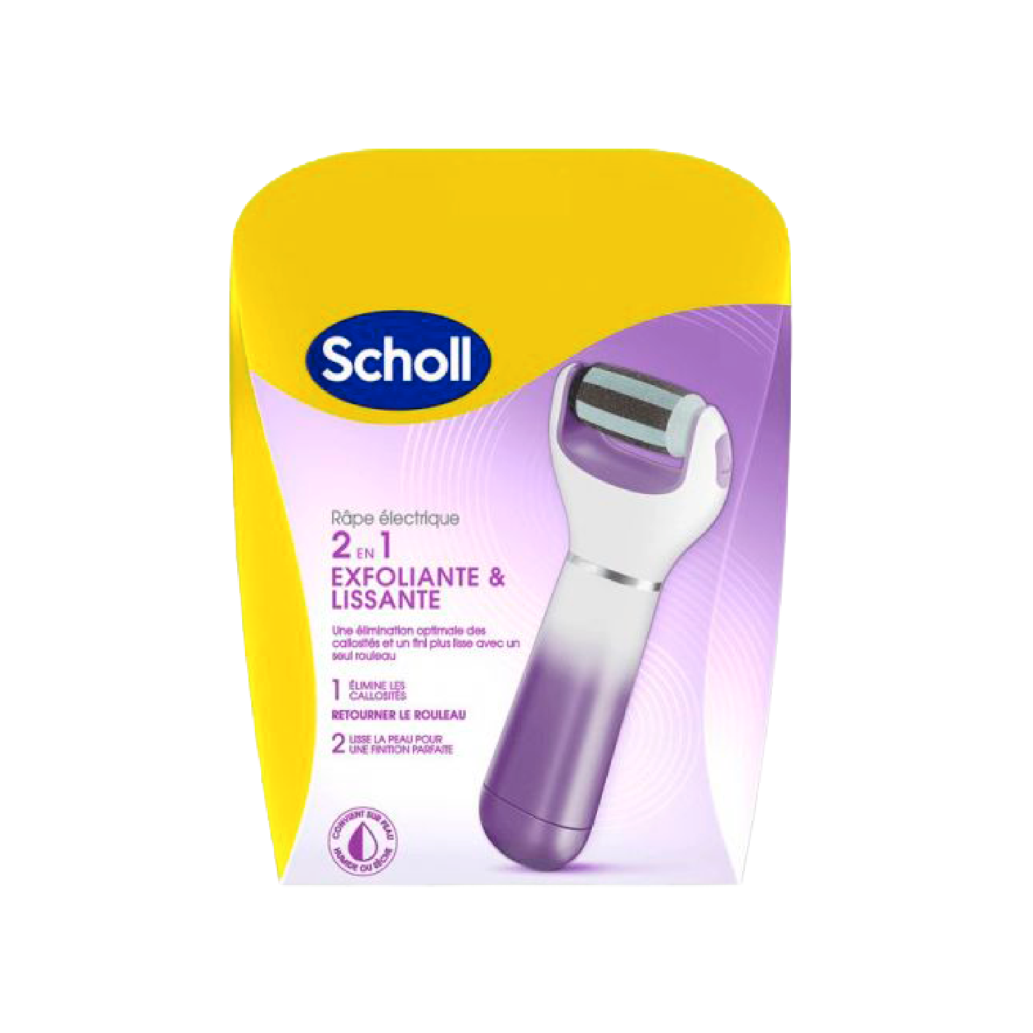 Scholl Lima Elétrica Pés 2em1 Limar e Alisar