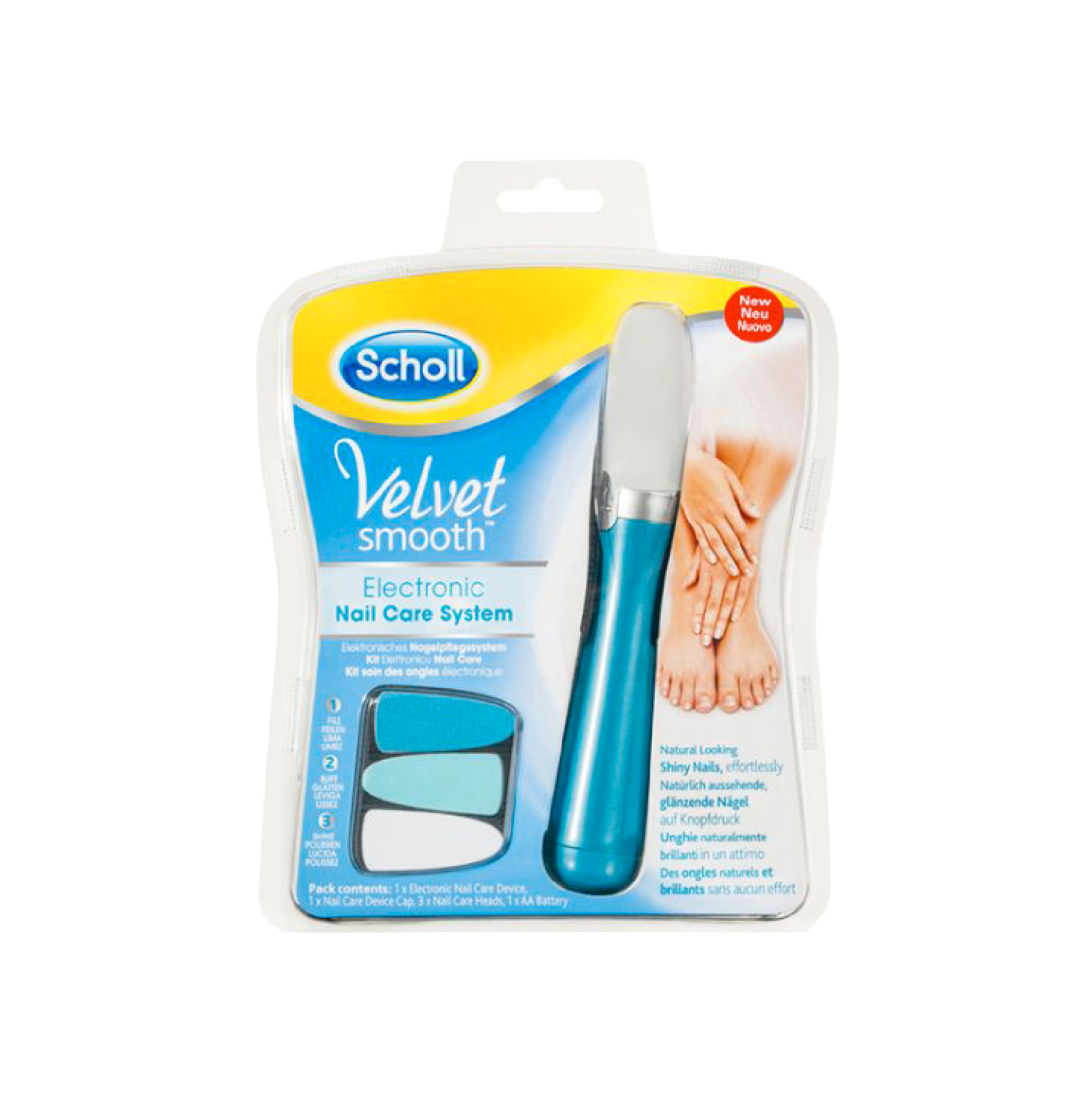 Scholl Velvet Smooth Lima de Unhas Elétrica