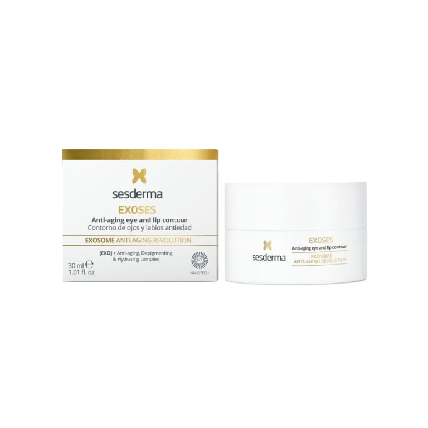 Sesderma Exoses Creme Contorno Olhos e Lábios Anti-Aging 30ml