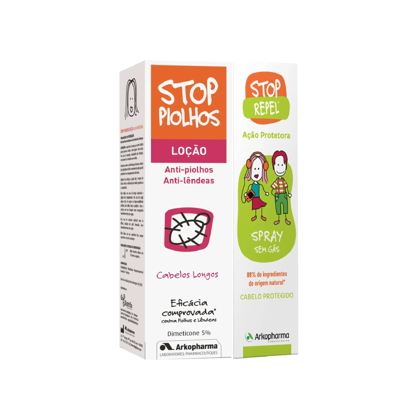 Stop Piolhos Cuidado Total Loção + Spray Repelente