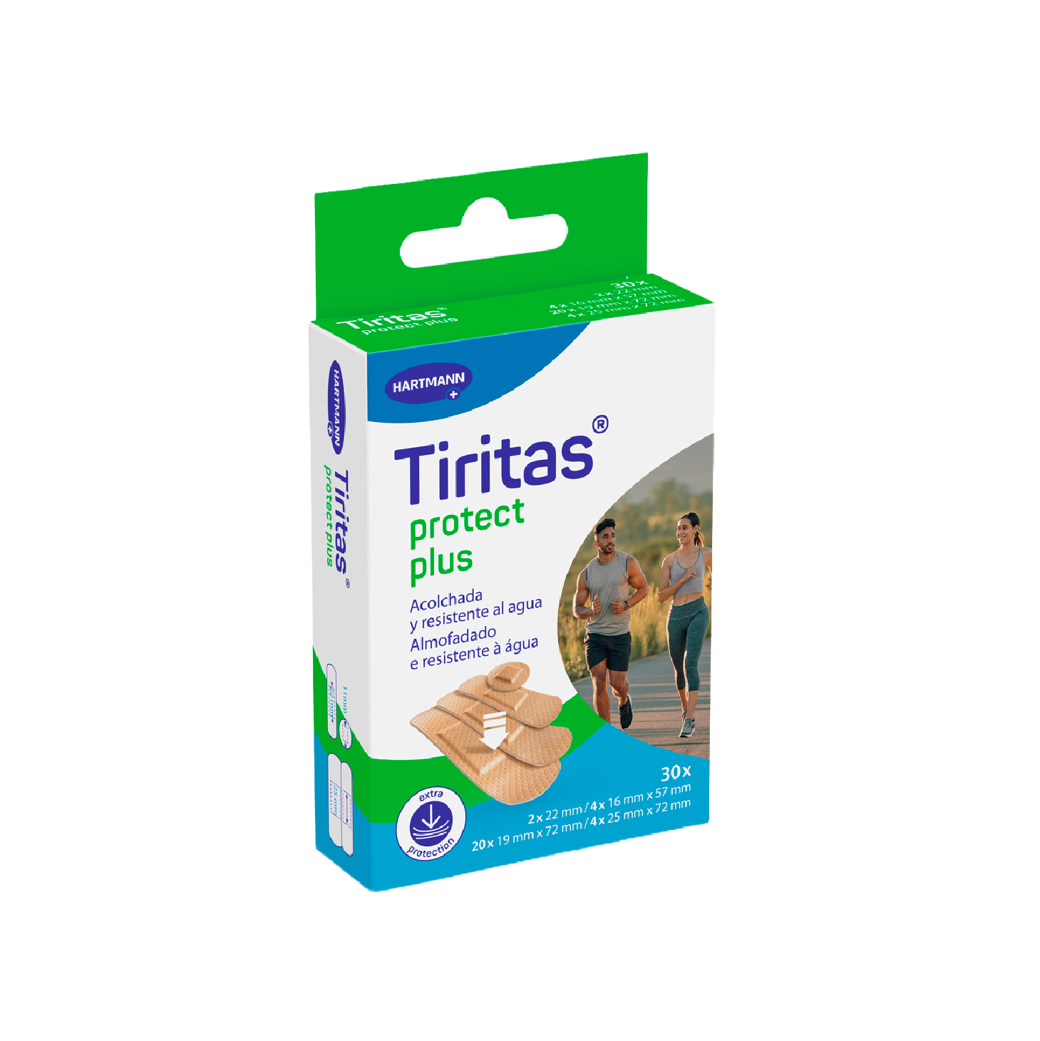 Tiritas Protect Plus Pensos Rápidos Sortido 30 Unidades