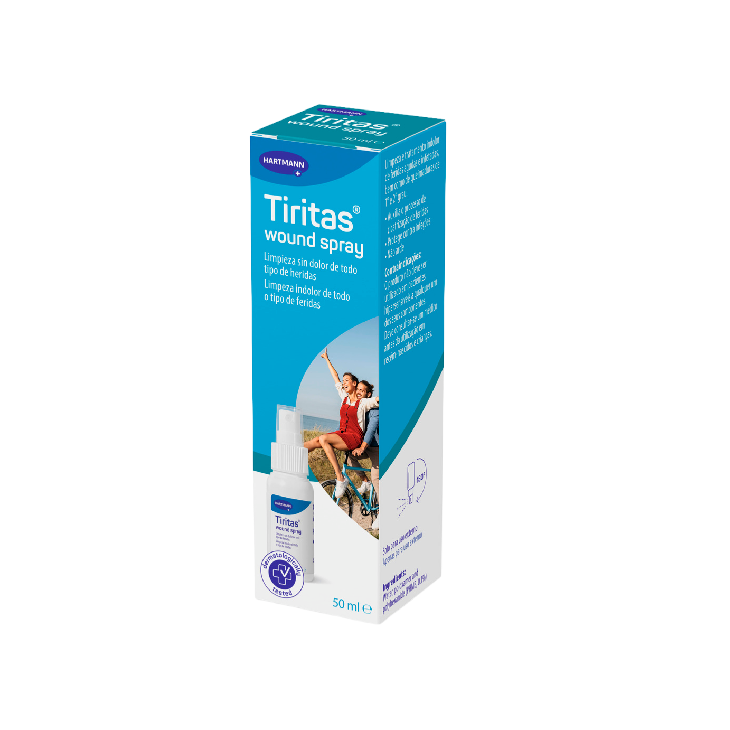 Tiritas Wound Spray Limpa Feridas 50ml
