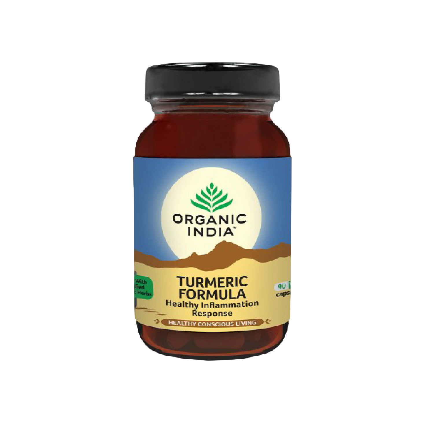 Turmeric Formula Bio Organic India 90 Cápsulas