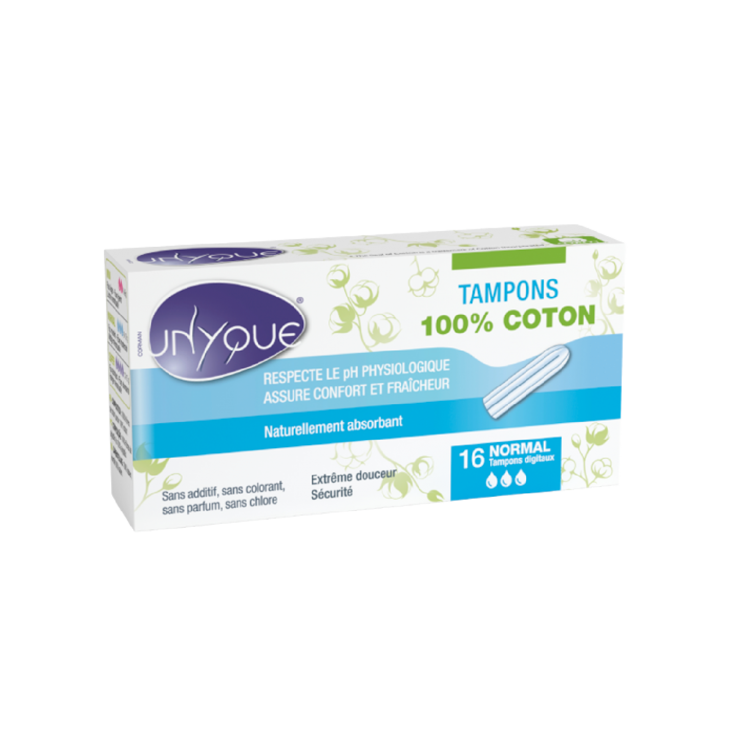 Unyque Tampão Normal 16 unidades