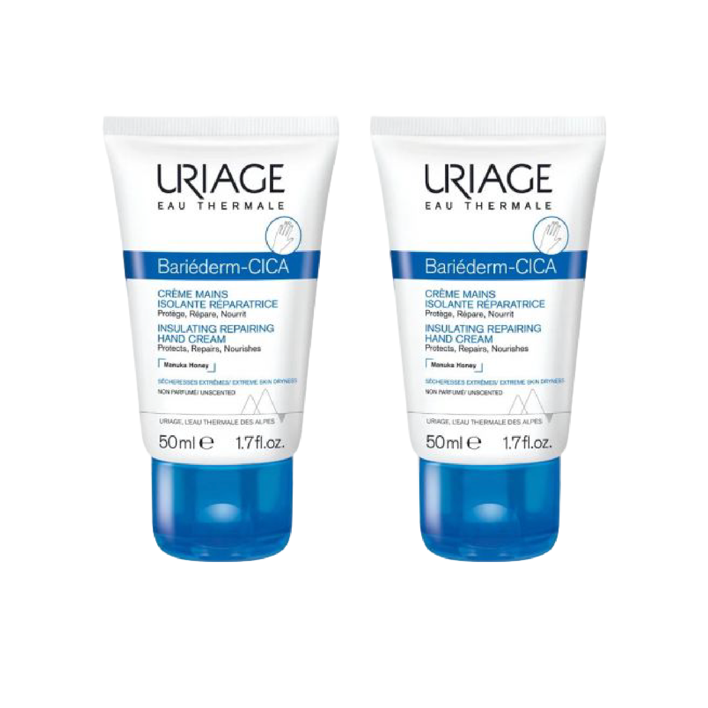 Uriage Bariéderm-Cica Creme de Mãos 50ml x2 Unidades