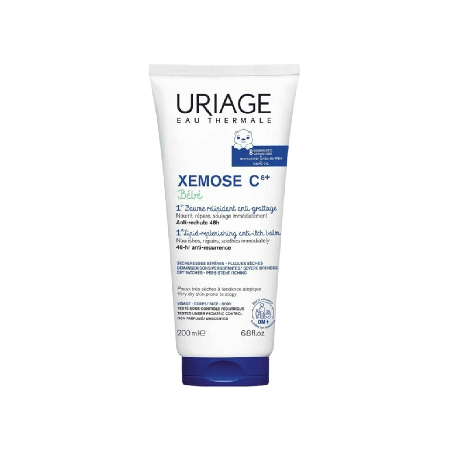 Uriage Bebé Xemose C8 1ºBálsamo Relipidante 200ml