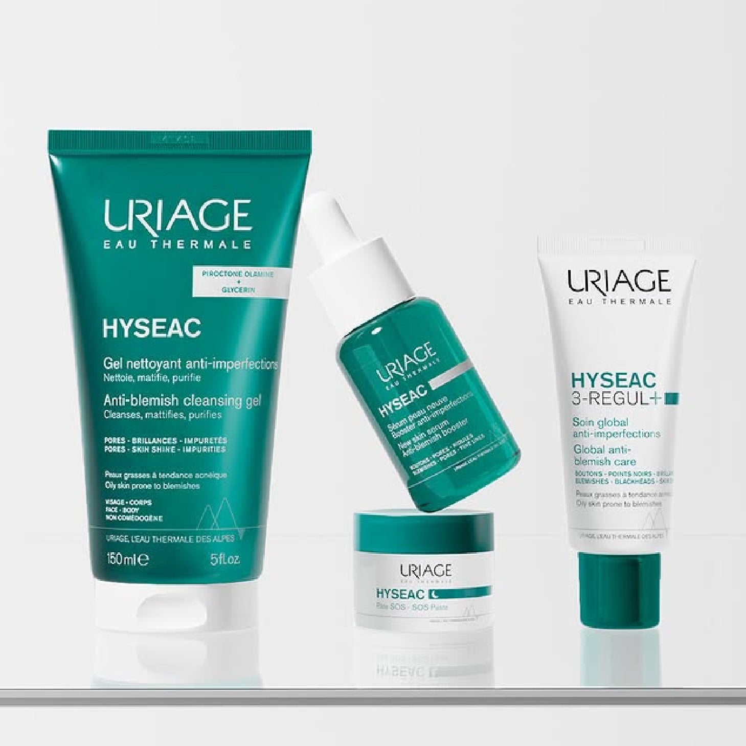 Uriage Hyséac 3-Regul 40ml + Gel de Limpeza 50ml